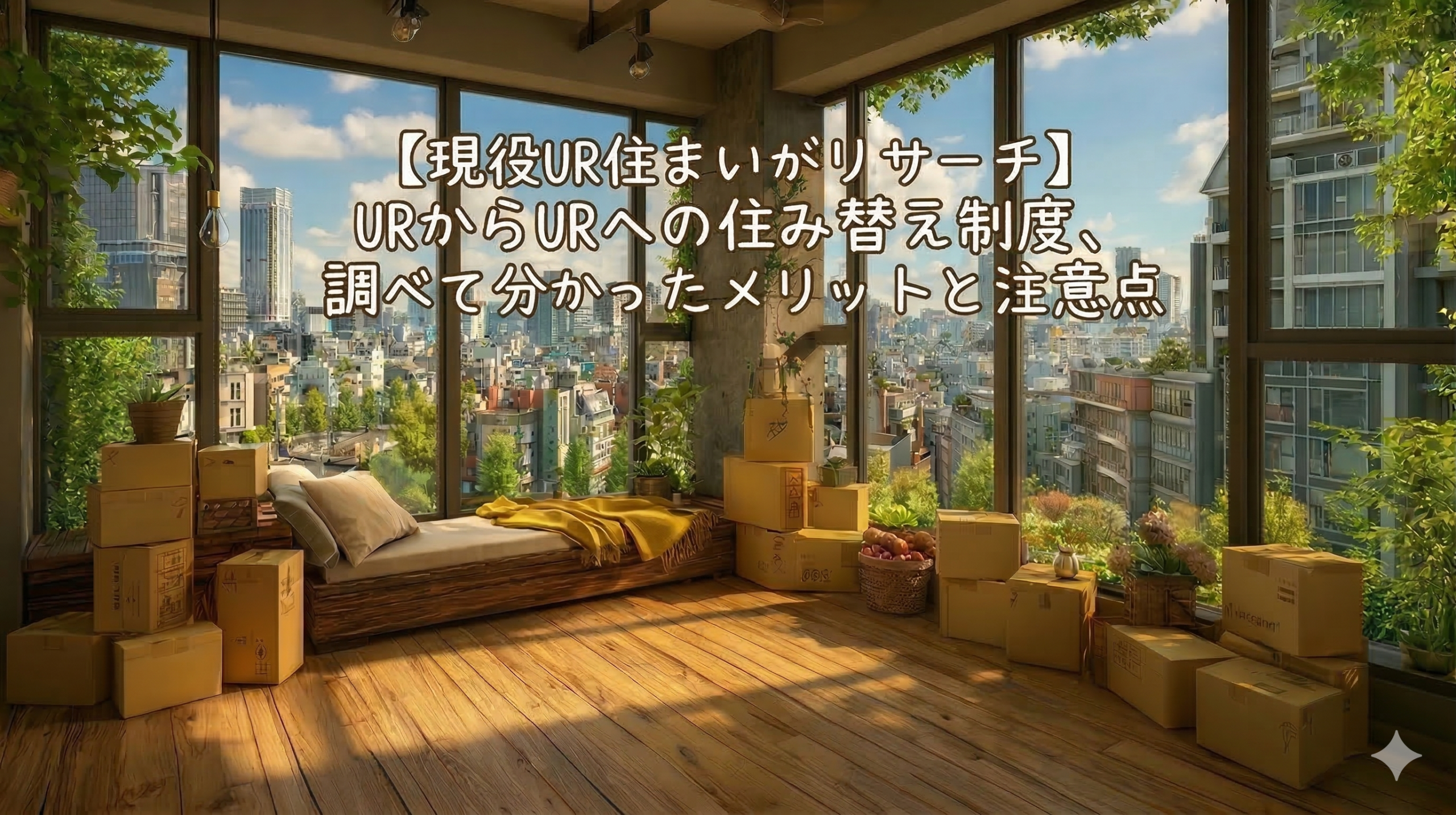【現役UR住まいがリサーチ】URからURへの住み替え制度、調べて分かったメリットと注意点