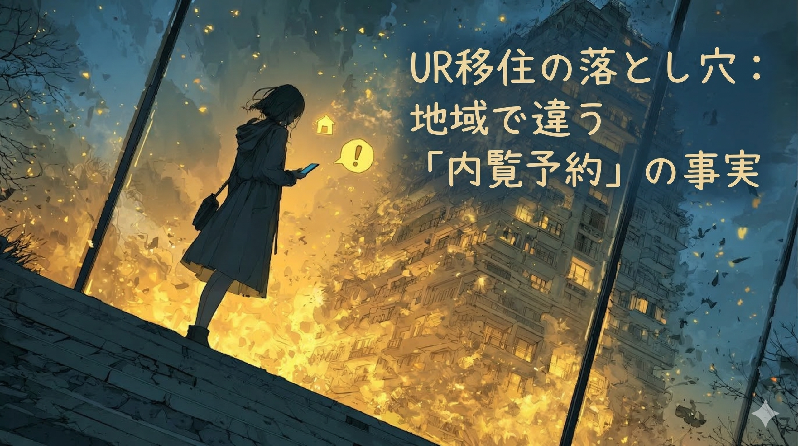 UR移住の落とし穴：地域で違う「内覧予約」の事実